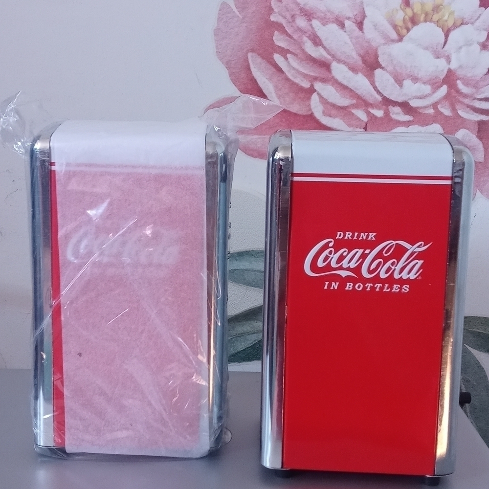 Coca cola napkin holder